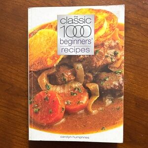 ‘the classic 1000 beginners' recipes cookbook